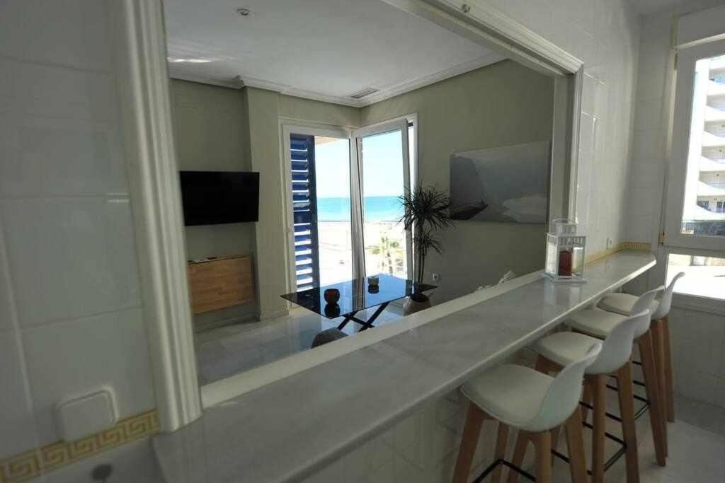 Preciado Apartamento Con Vistas Frontales Al Mar Cadiz Luaran gambar